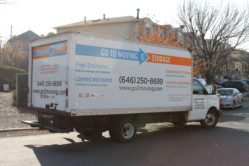 Truck Decals Lettering by KNAM Media Group, Go To Moving