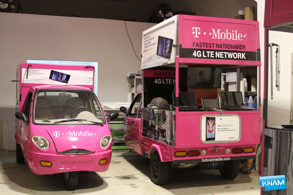 Car Wrap Printing and Installation T–Mobile by KNAM