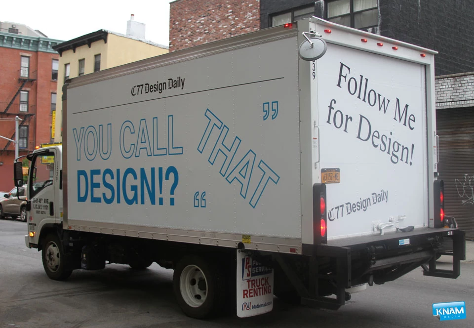 Truck Decals in Brooklyn, NY by KNAM